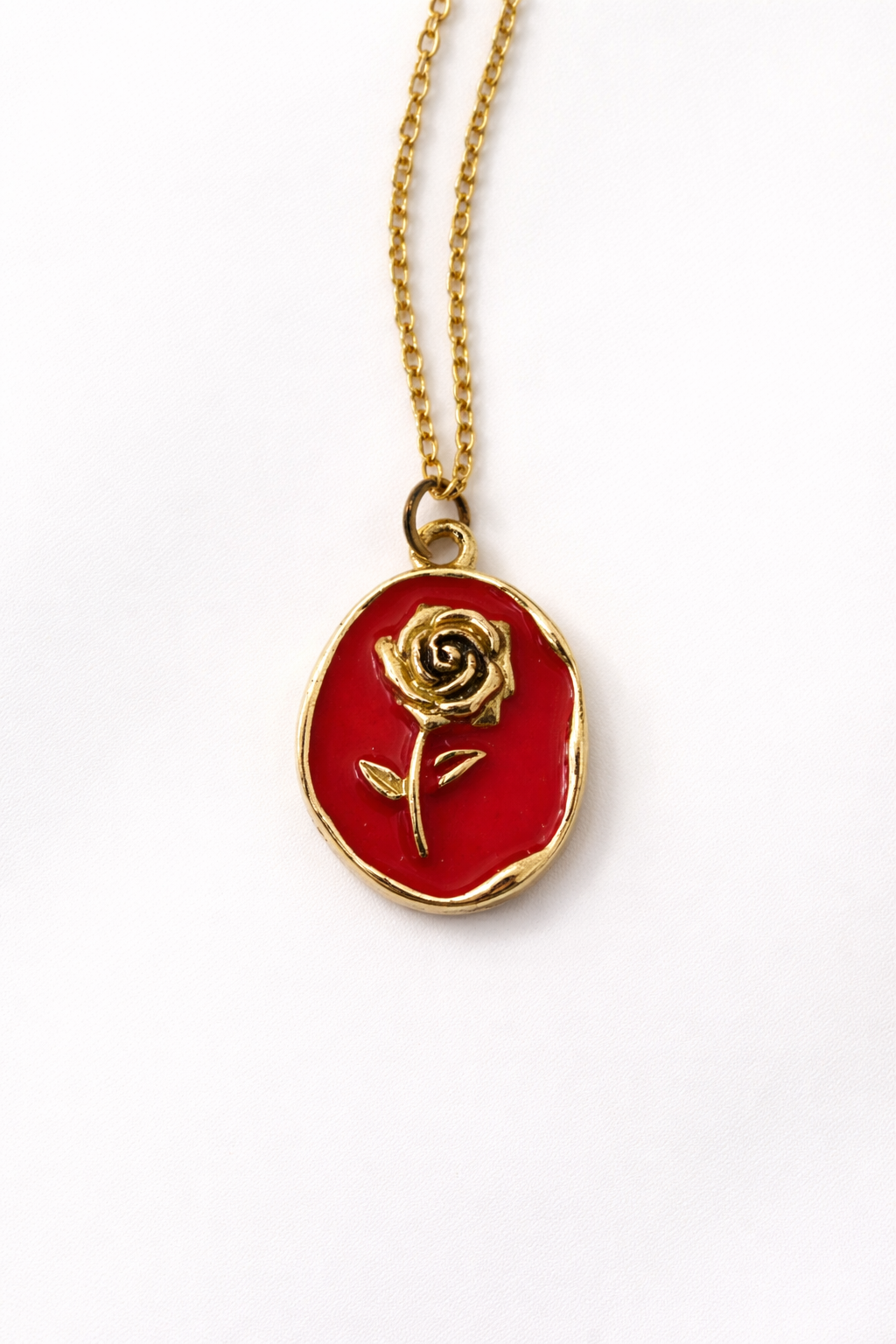 Red Rose Necklace